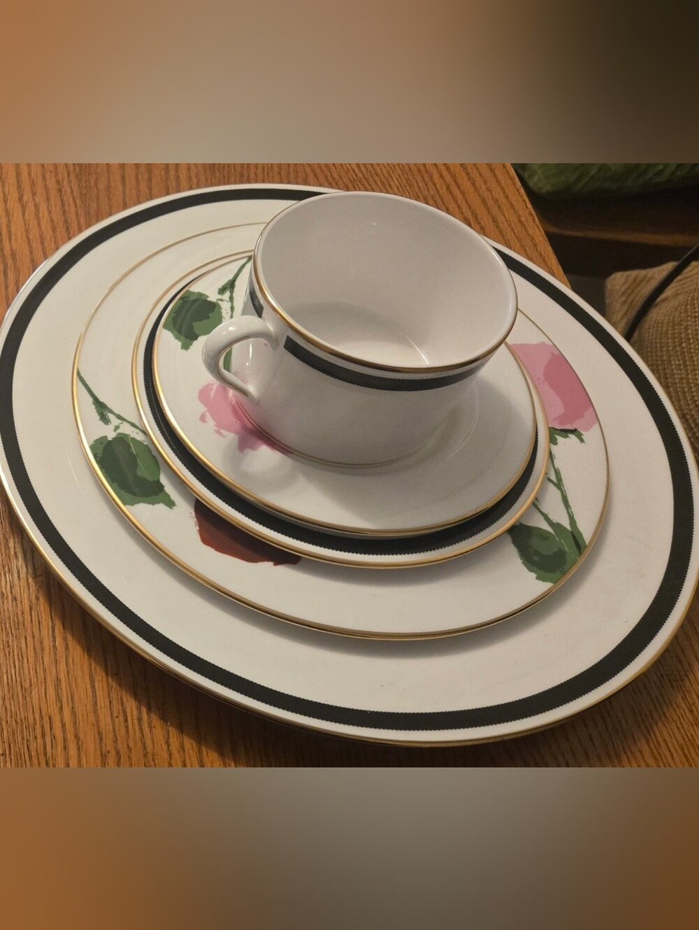 Kate Spade Lenox Rose Park Dinnerware 2 Five pc Settings